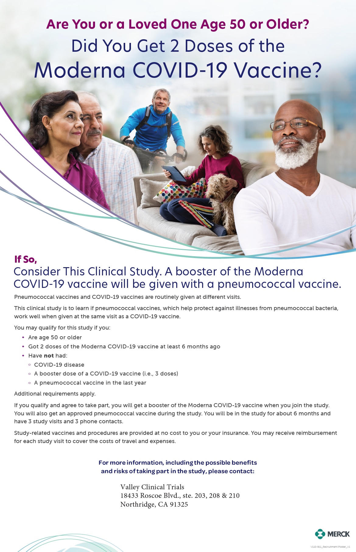 Covid Booster Vaccine Study - Northridge CA
