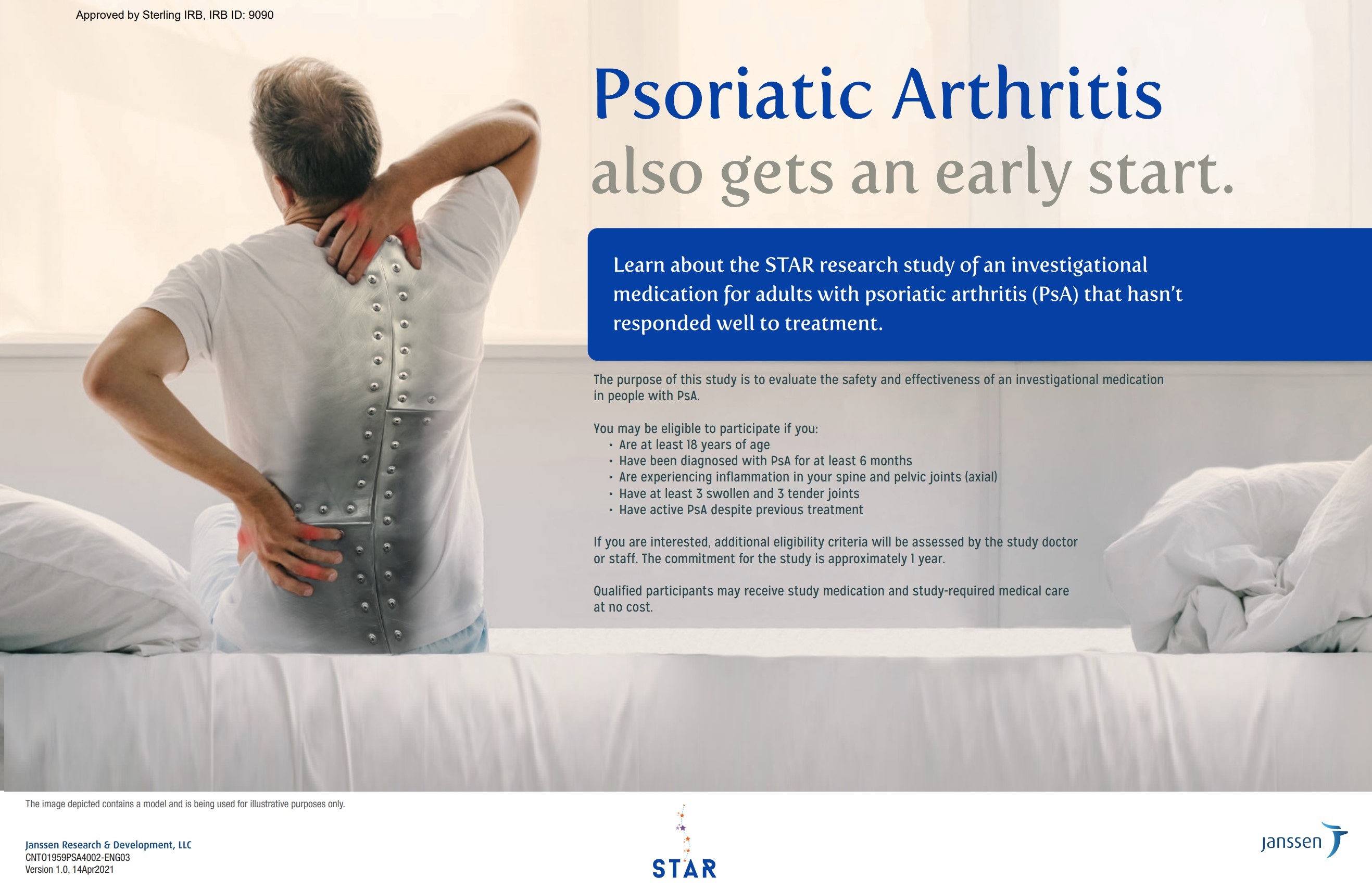 <b>Psoriatic Arthritis Axial Disease - Vandalia OH (Metro Dayton)</b>